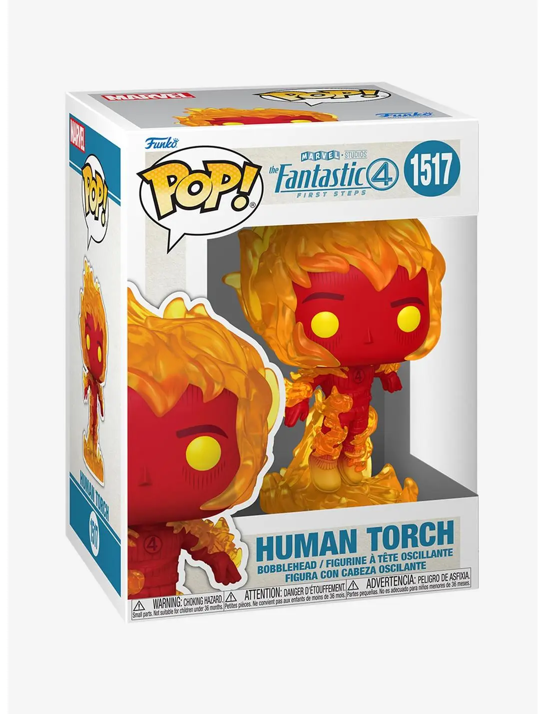 Funko Pop! Marvel The Fantastic Four: First Steps Human Torch Vinyl Figure