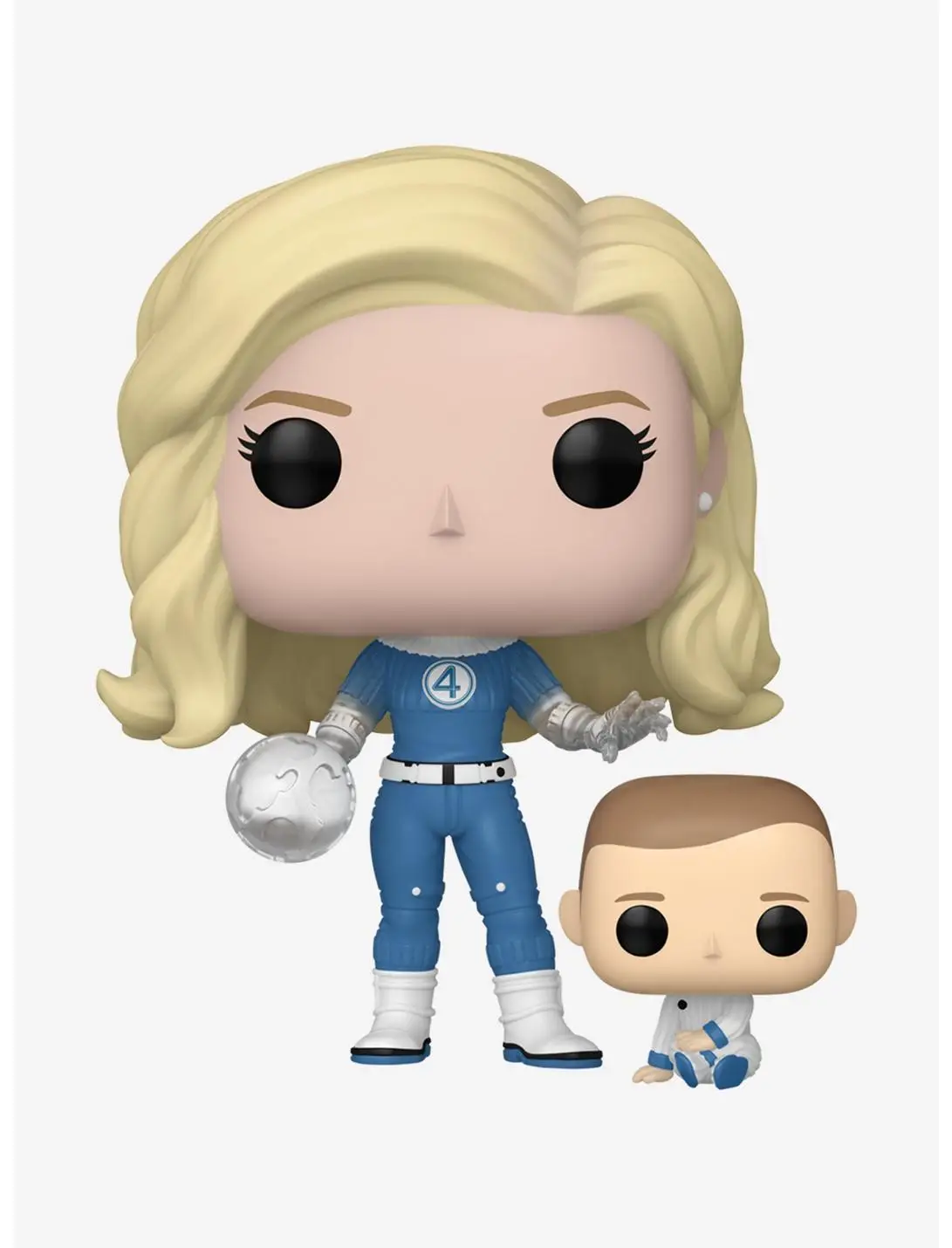 Funko Pop! Marvel The Fantastic Four: First Steps Invisible Woman & Franklin Vinyl Figure
