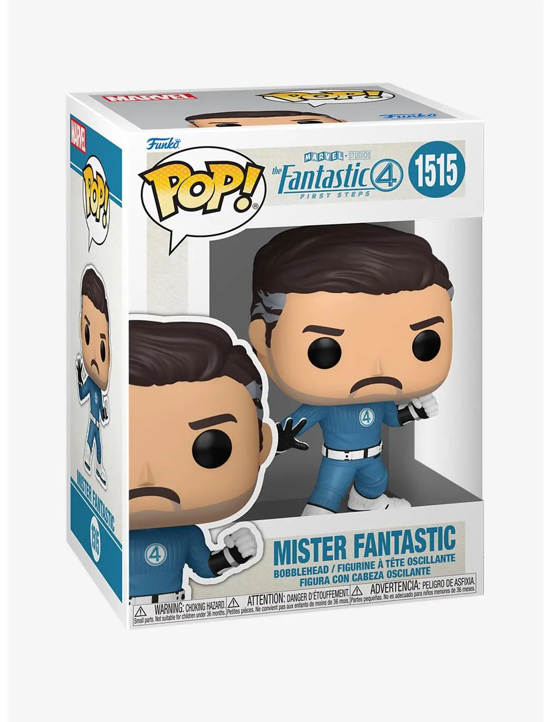 Funko Pop! Marvel The Fantastic Four: First Steps Mister Fantastic Vinyl Figure