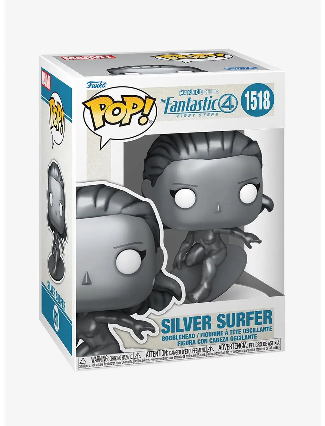 Funko Pop! Marvel The Fantastic Four: First Steps Silver Surfer Vinyl Figure