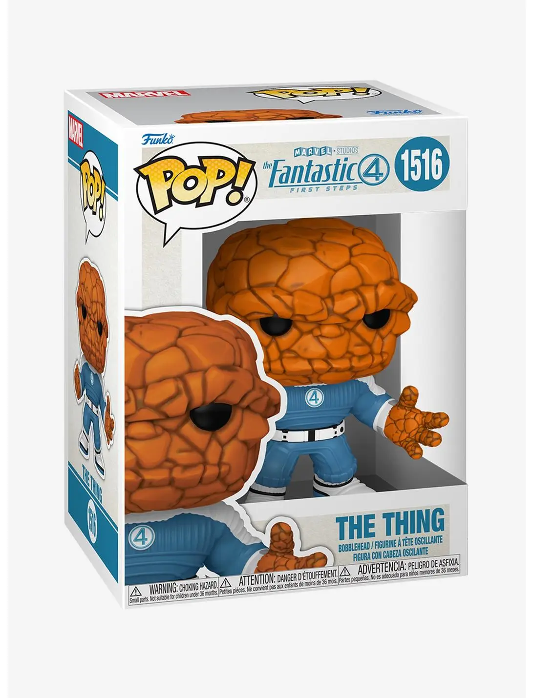 Funko Pop! Marvel The Fantastic Four: First Steps The Thing Vinyl Figure