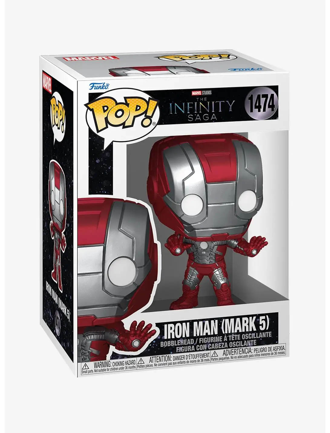Funko Pop! Marvel The Infinity Saga Iron Man (Mark 5) Vinyl Figure