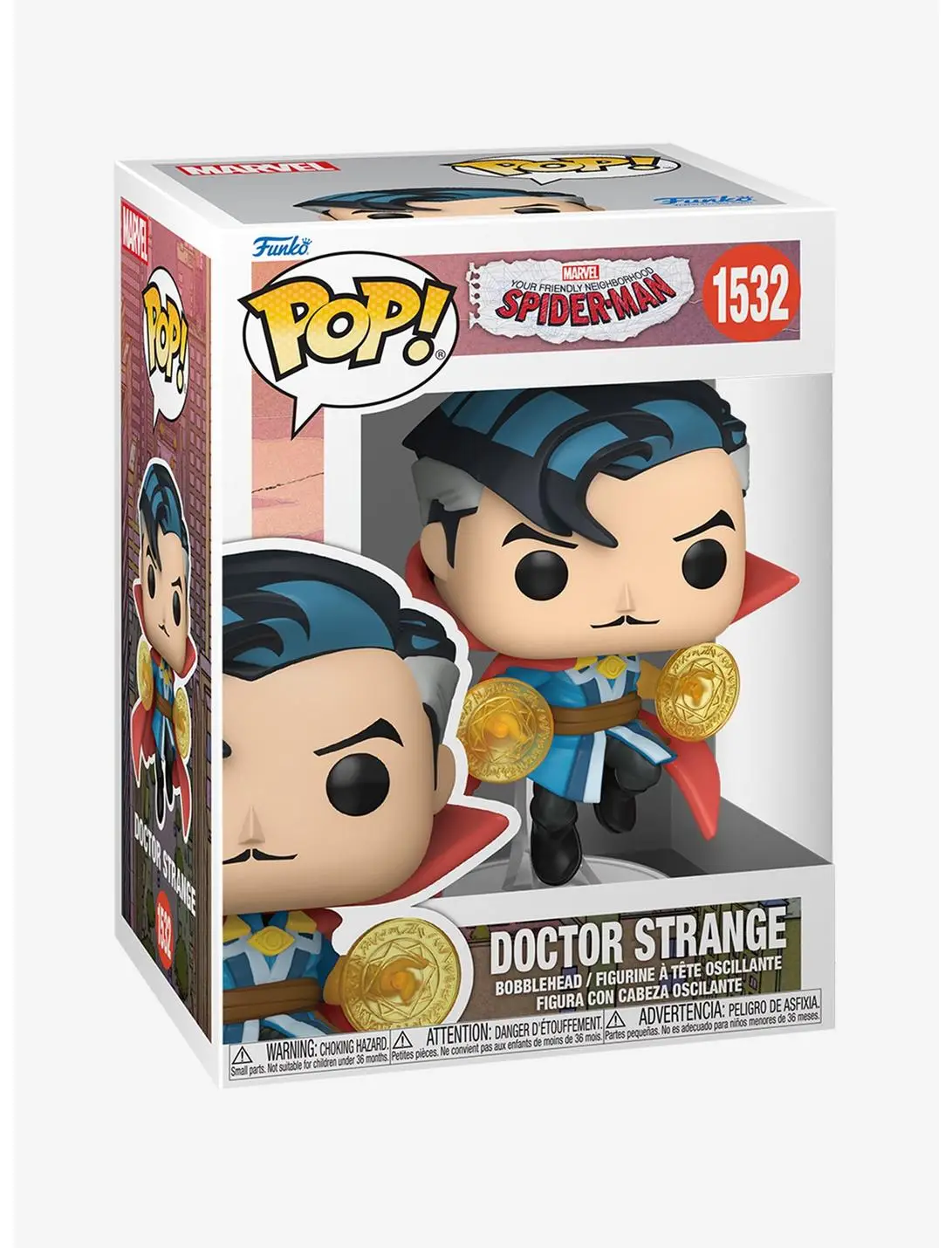 Funko Pop! Marvel Your Friendly Neighborhood Spider-Man Doctor Strange Vinyl Figure