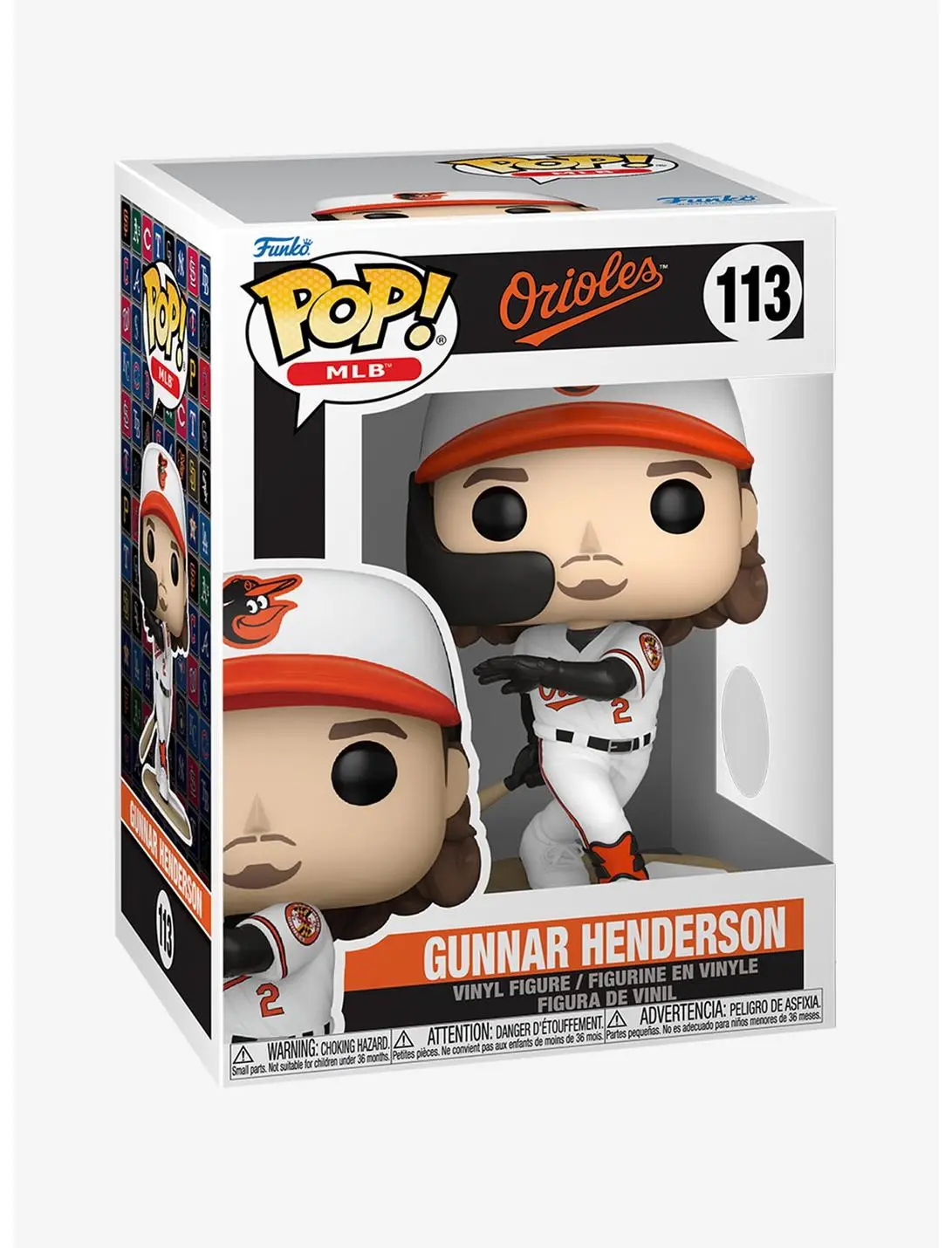 Funko Pop! MLB Baltimore Orioles Gunnar Henderson Vinyl Figure