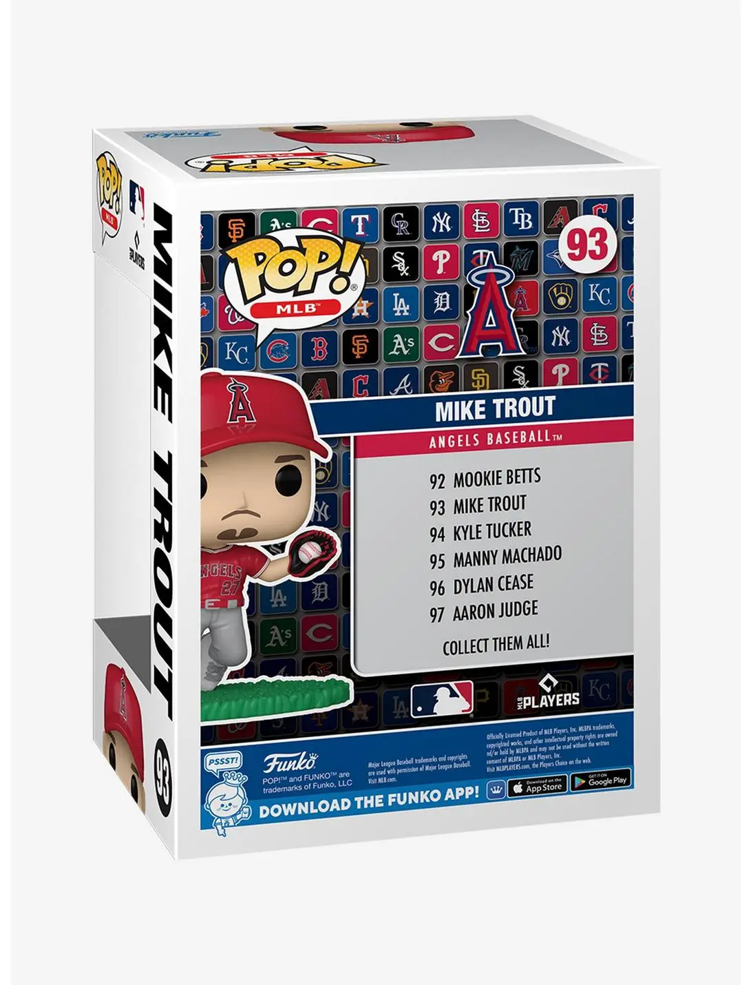 Funko Pop! MLB Los Angeles Angels Mike Trout Vinyl Figure