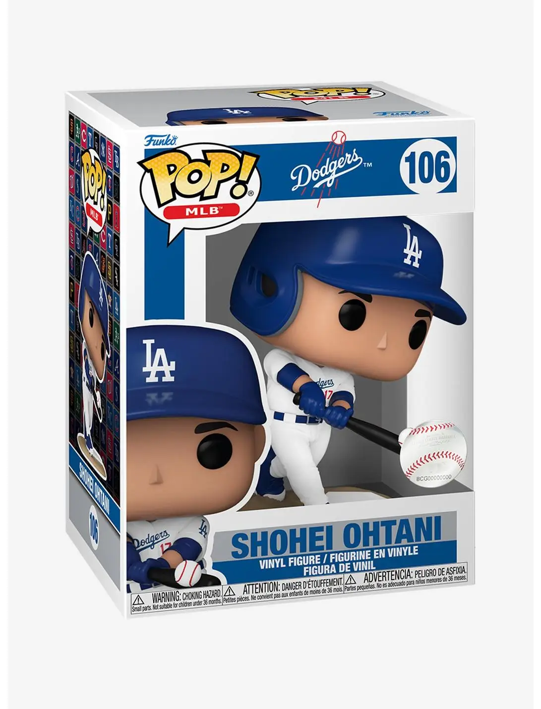 Funko Pop! MLB Los Angeles Dodgers Shohei Ohtani Vinyl Figure