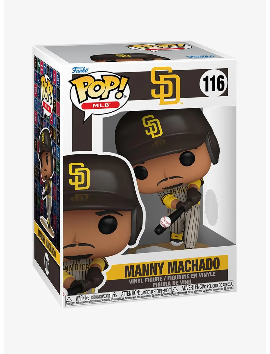 Funko Pop! MLB San Diego Padres Manny Machado Vinyl Figure