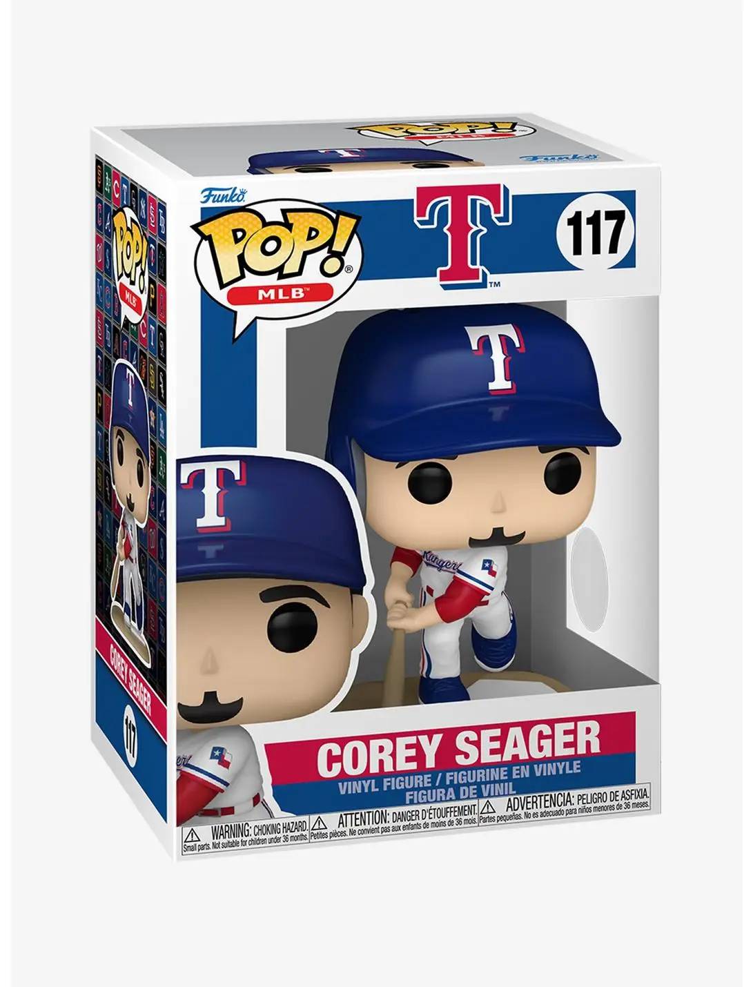 Funko Pop! MLB Texas Rangers Corey Seager Vinyl Figure