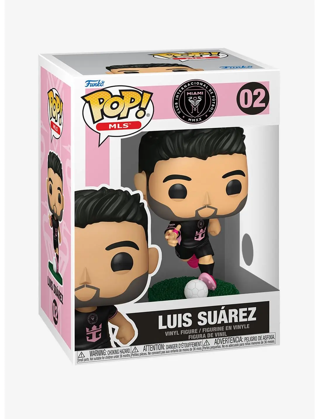 Funko Pop! MLS Inter Miami CF Luis Suárez Vinyl Figure