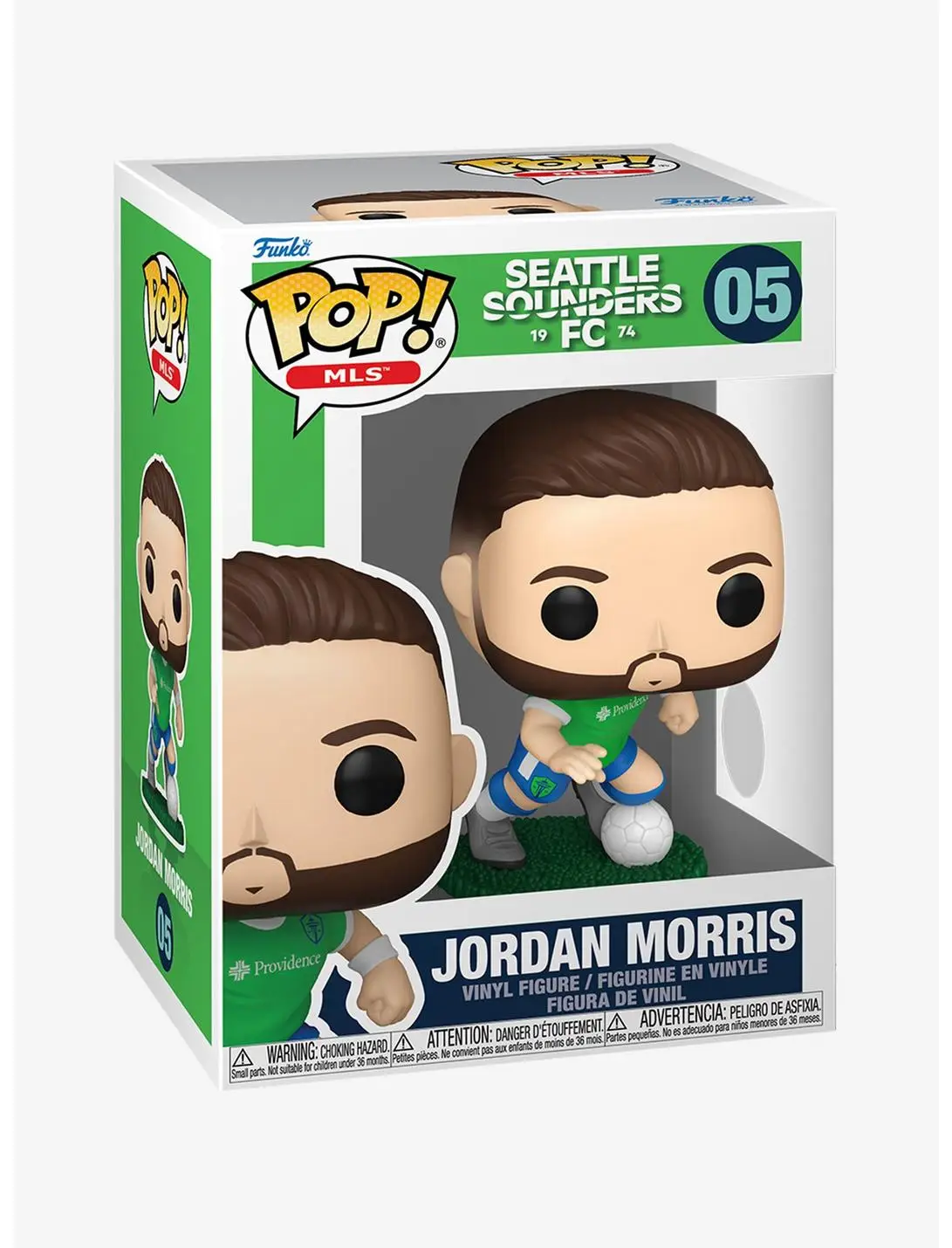 Funko Pop! MLS Seattle Sounders Jordan Morris Vinyl Figure