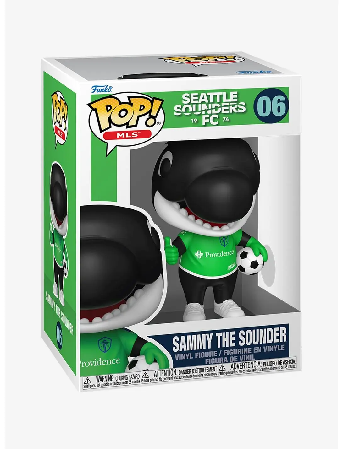 Funko Pop! MLS Seattle Sounders Sammy the Sounder Vinyl Figure