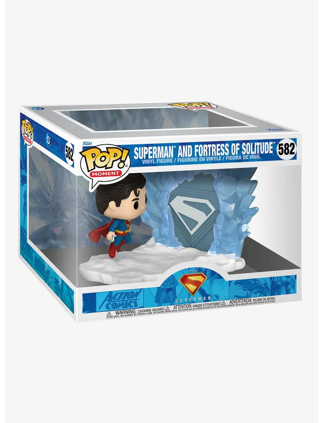 Funko Pop! Moment DC Comics Superman Superman and Fortress of Solitude Vinyl Figure