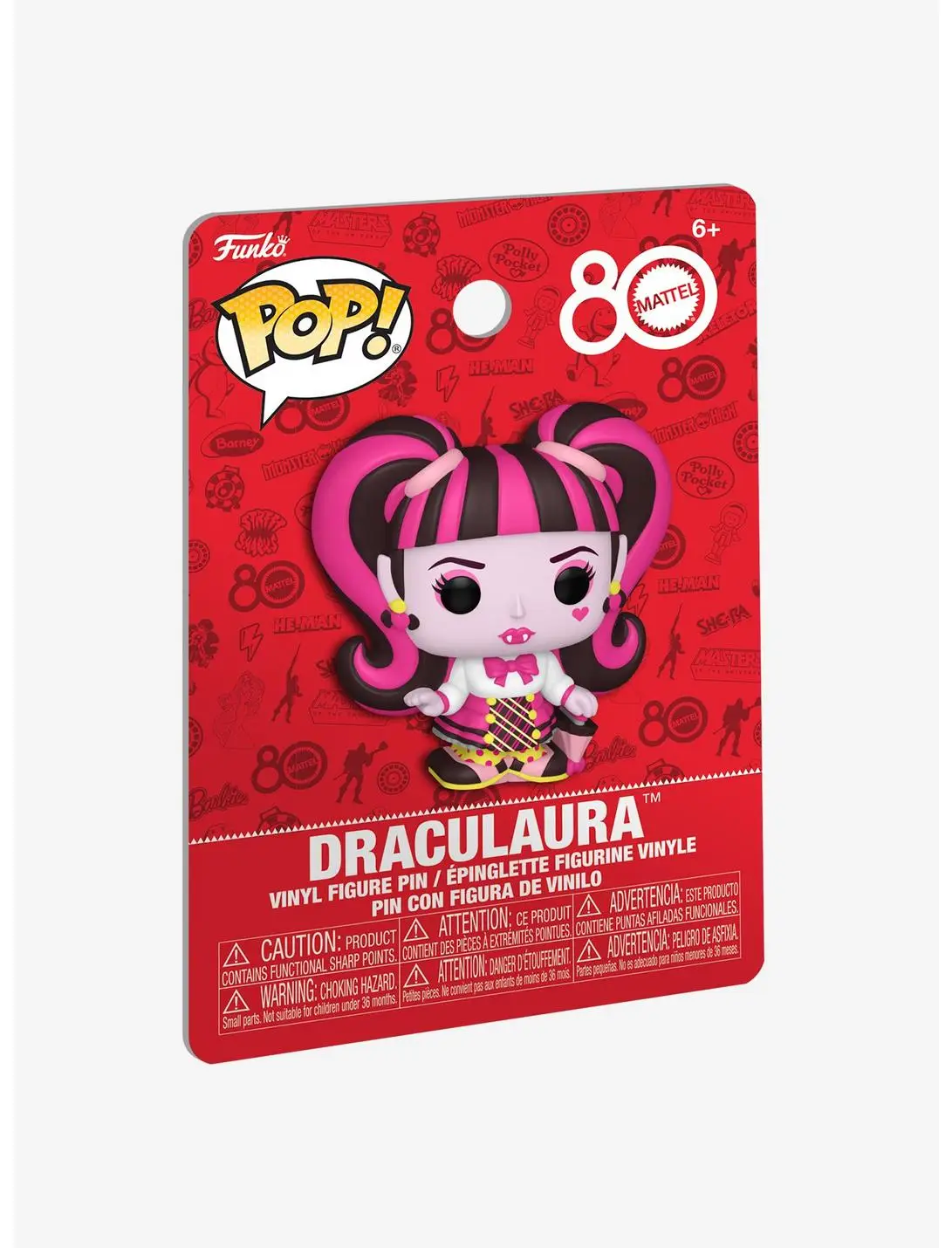 Funko Pop! Monster High Draculaura Vinyl Figure Pin