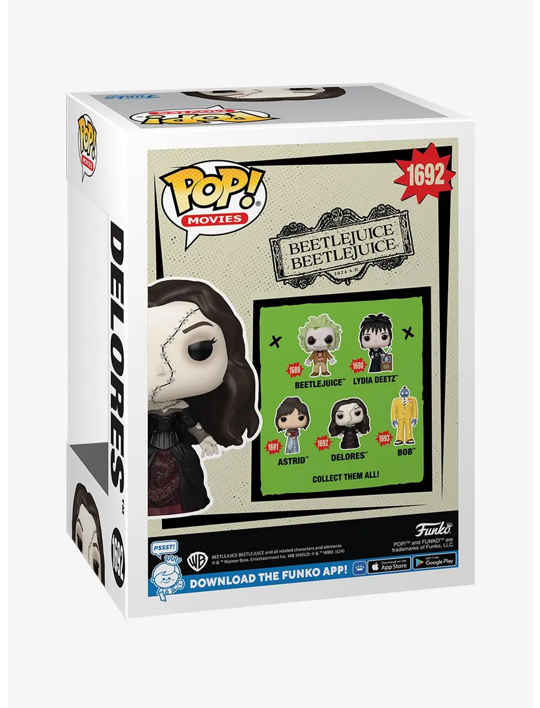 Funko Pop! Movies Beetlejuice Beetlejuice Delores Vinyl Figure