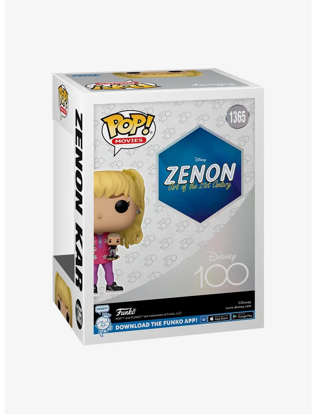 Funko Pop! Movies Disney 100 Zenon: Girl of the 21st Century Zenon Kar Vinyl Figure