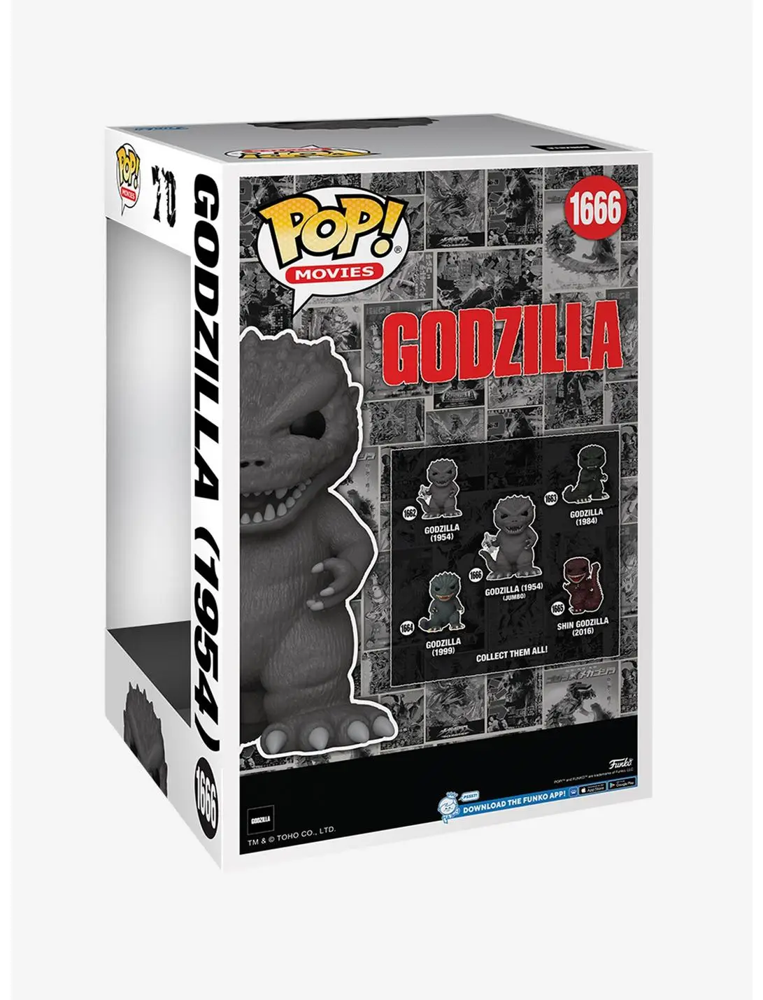 Funko Pop! Movies Godzilla (1954) Jumbo Vinyl Figure