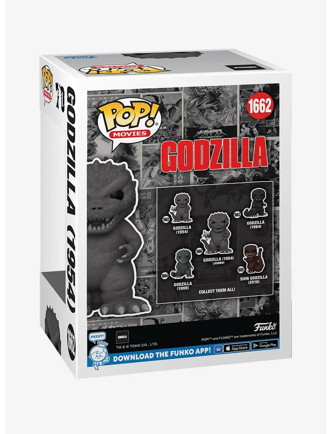 Funko Pop! Movies Godzilla (1954) Vinyl Figure