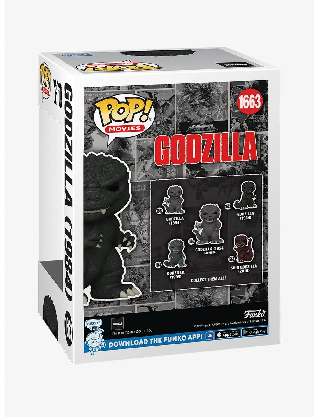 Funko Pop! Movies Godzilla (1984) Vinyl Figure