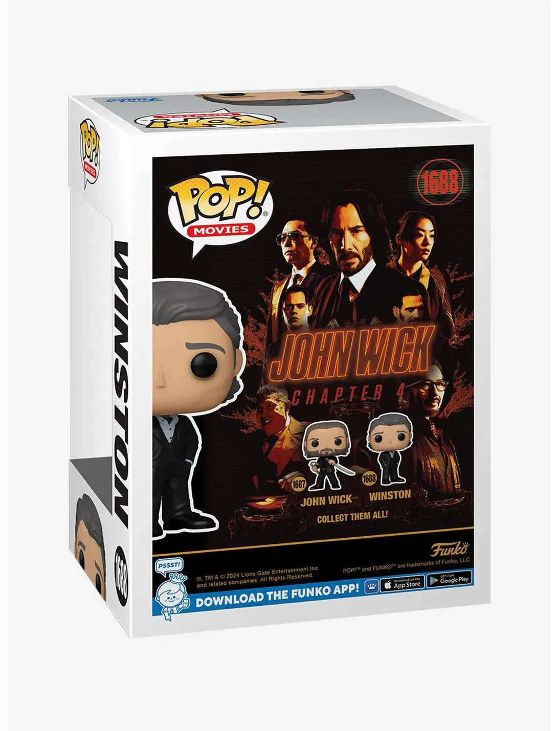 Funko Pop! Movies John Wick: Chapter 4 Winston Vinyl Figure