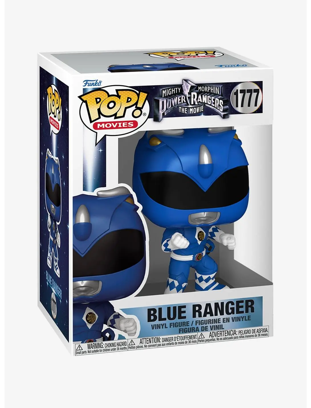 Funko Pop! Movies Mighty Morphin Power Rangers: The Movie Blue Ranger Vinyl Figure