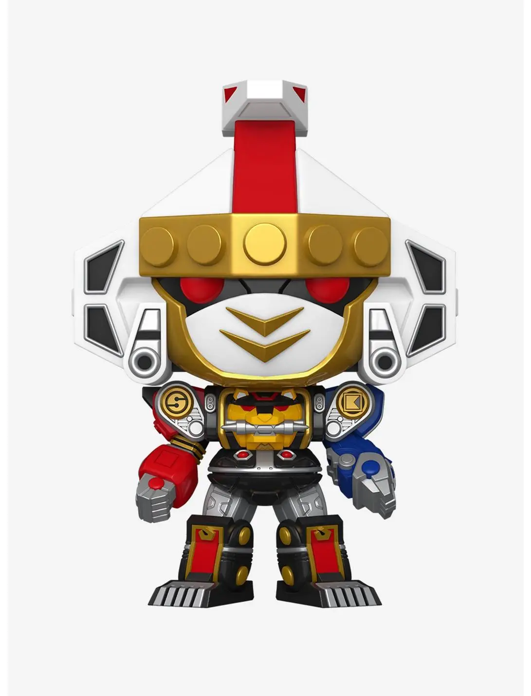 Funko Pop! Movies Mighty Morphin Power Rangers: The Movie Ninja Megazord Metallic Vinyl Figure