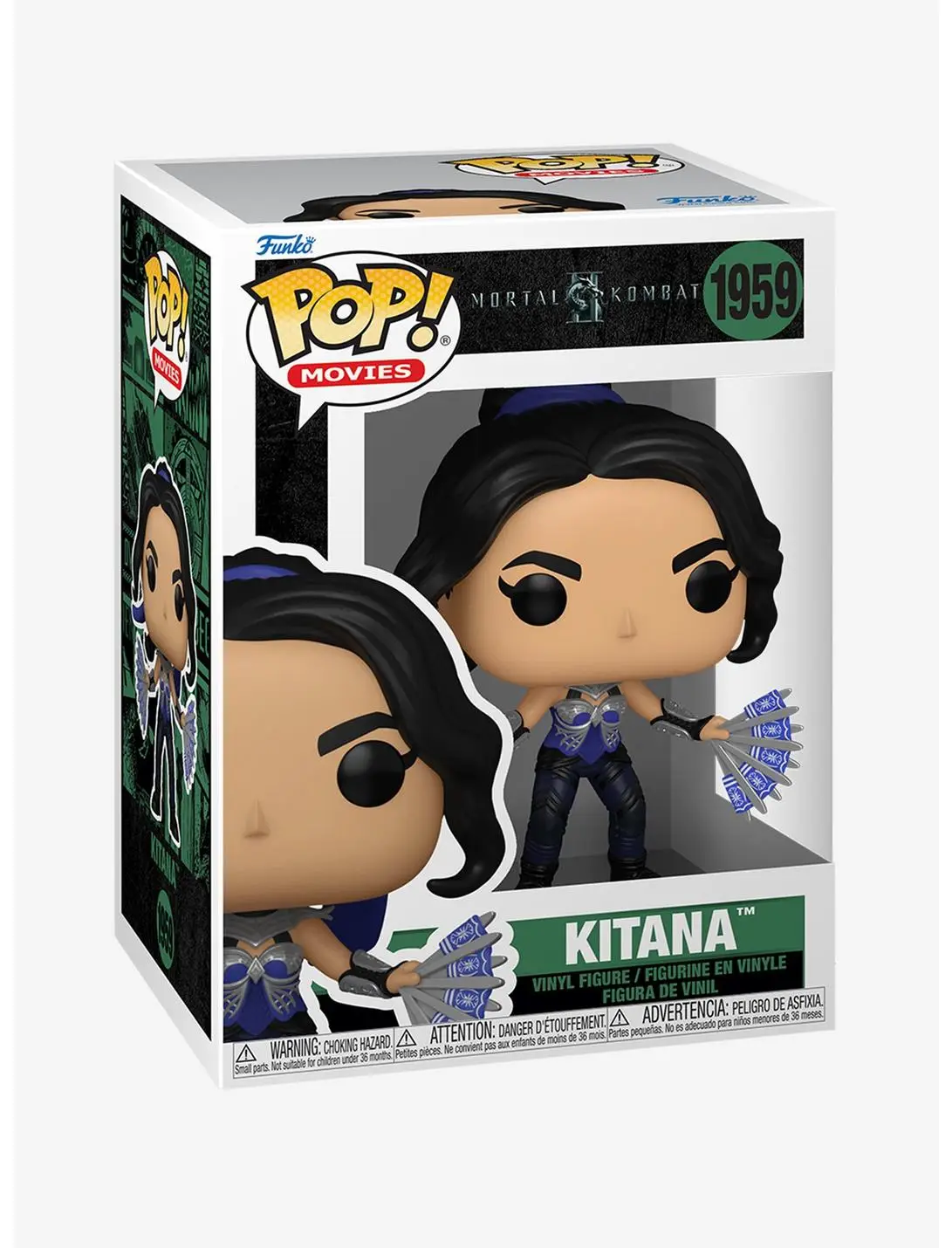 Funko Pop! Movies Mortal Kombat II Kitana Vinyl Figure