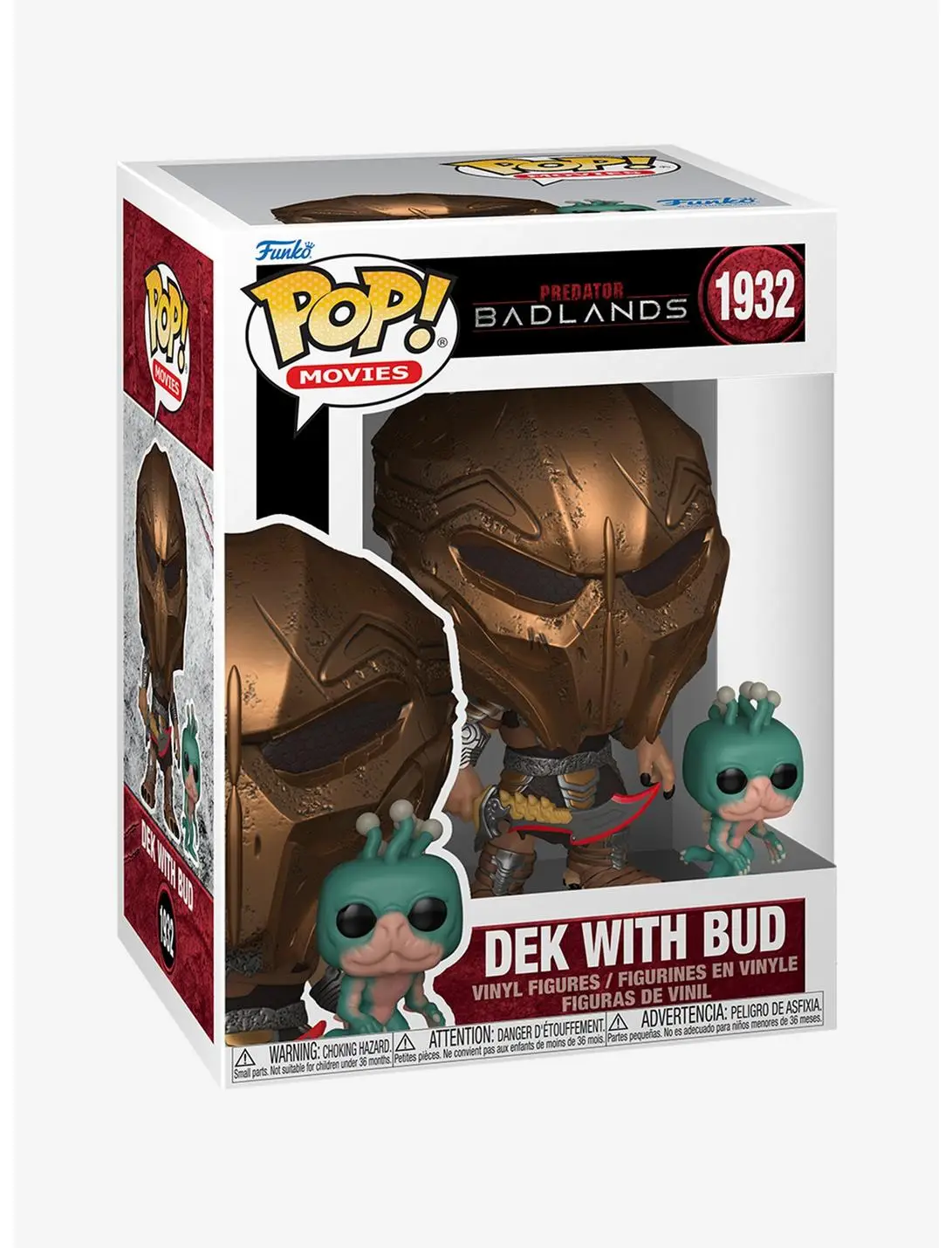 Funko Pop! Movies Predator Badlands Dek With Bud Vinyl Figure