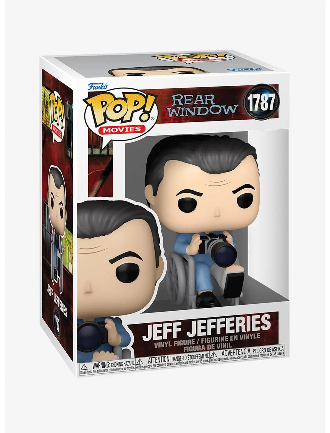 Funko Pop! Movies Rear Window Jeff Jefferies Vinyl Figure