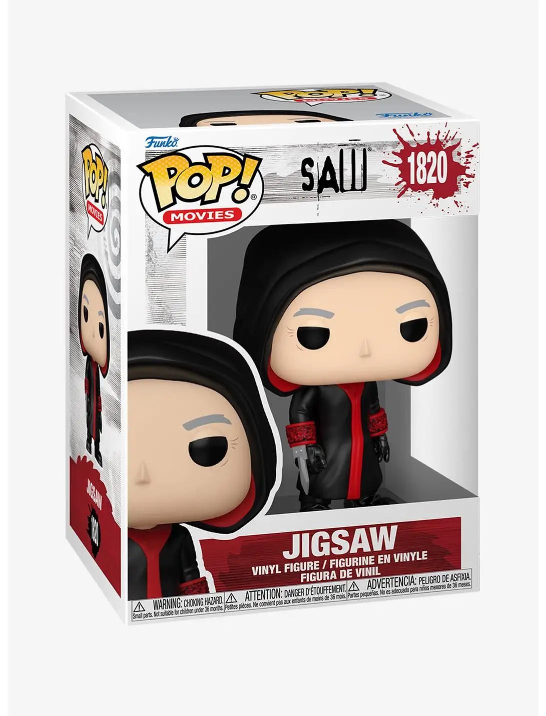 Funko Pop! Movies Saw Jigsaw Vinyl Figure