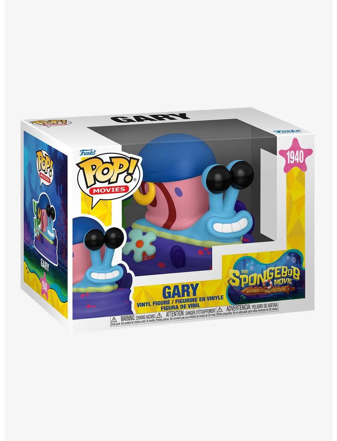 Funko Pop! Movies The SpongeBob Movie: Search for SquarePants Gary Vinyl Figure