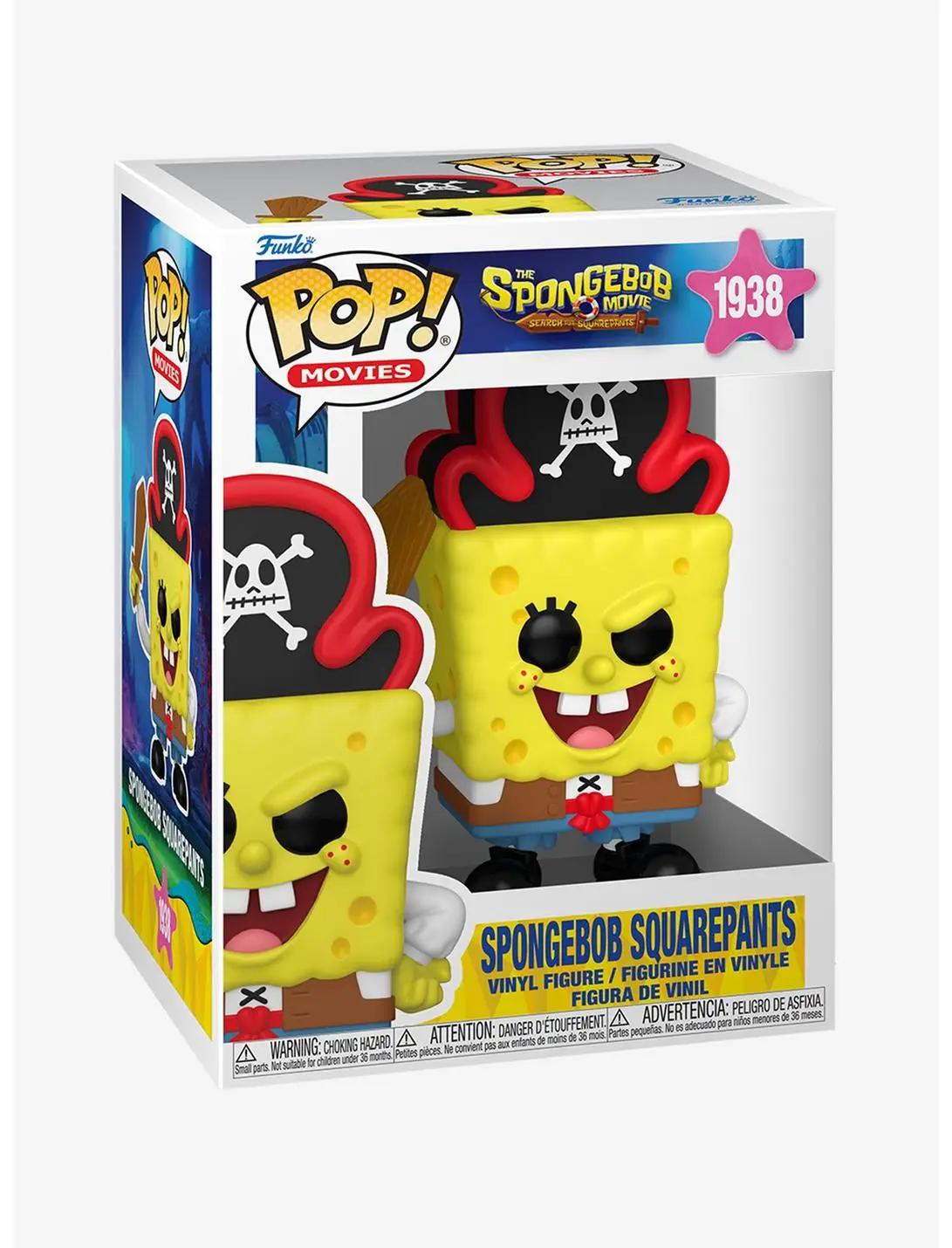 Funko Pop! Movies The SpongeBob Movie: Search for SquarePants SpongeBob SquarePants Vinyl Figure
