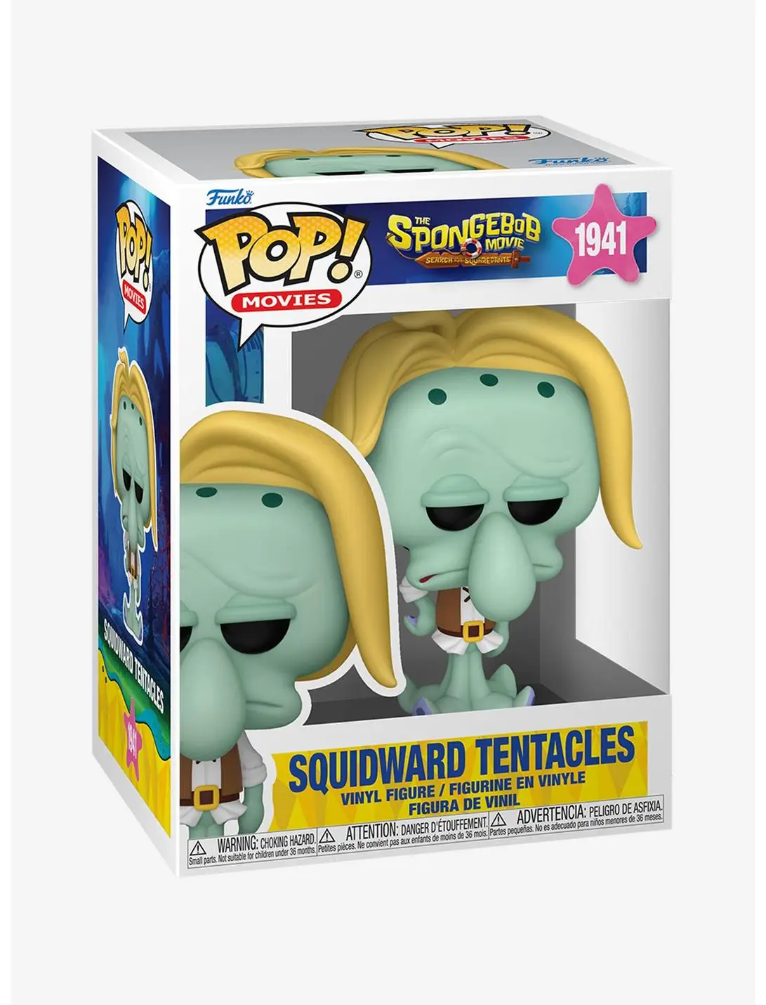 Funko Pop! Movies The SpongeBob Movie: Search for SquarePants Squidward Tentacles Vinyl Figure
