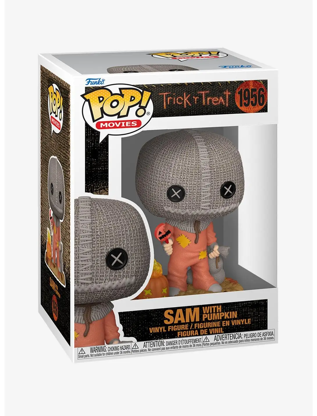 Funko Pop! Movies Trick 'r Treat Sam With Pumpkin Vinyl Figure