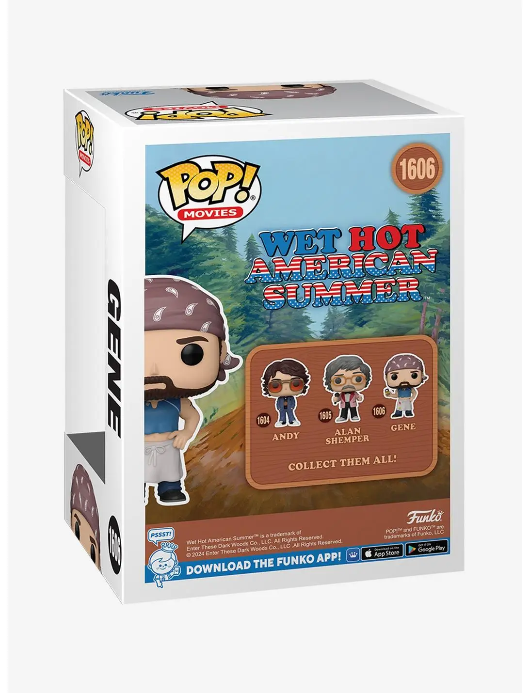 Funko Pop! Movies Wet Hot American Summer Gene Vinyl Figure