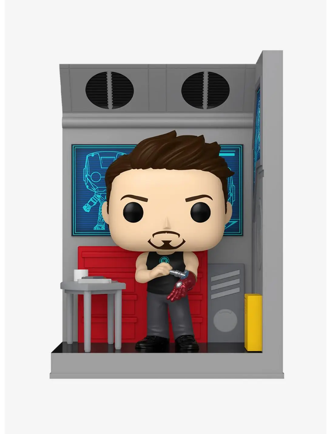 Funko Pop! Nooks Marvel Icon Man Tony Stark in His Workshop Vinyl Figure