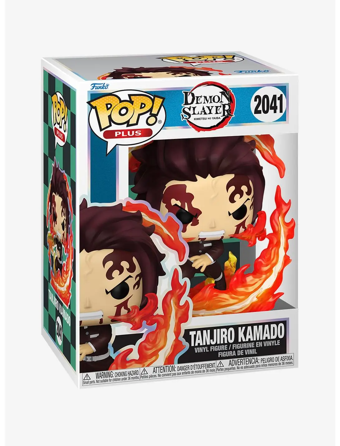 Funko Pop! Plus Demon Slayer: Kimetsu no Yaiba Tanjiro Kamado Vinyl Figure