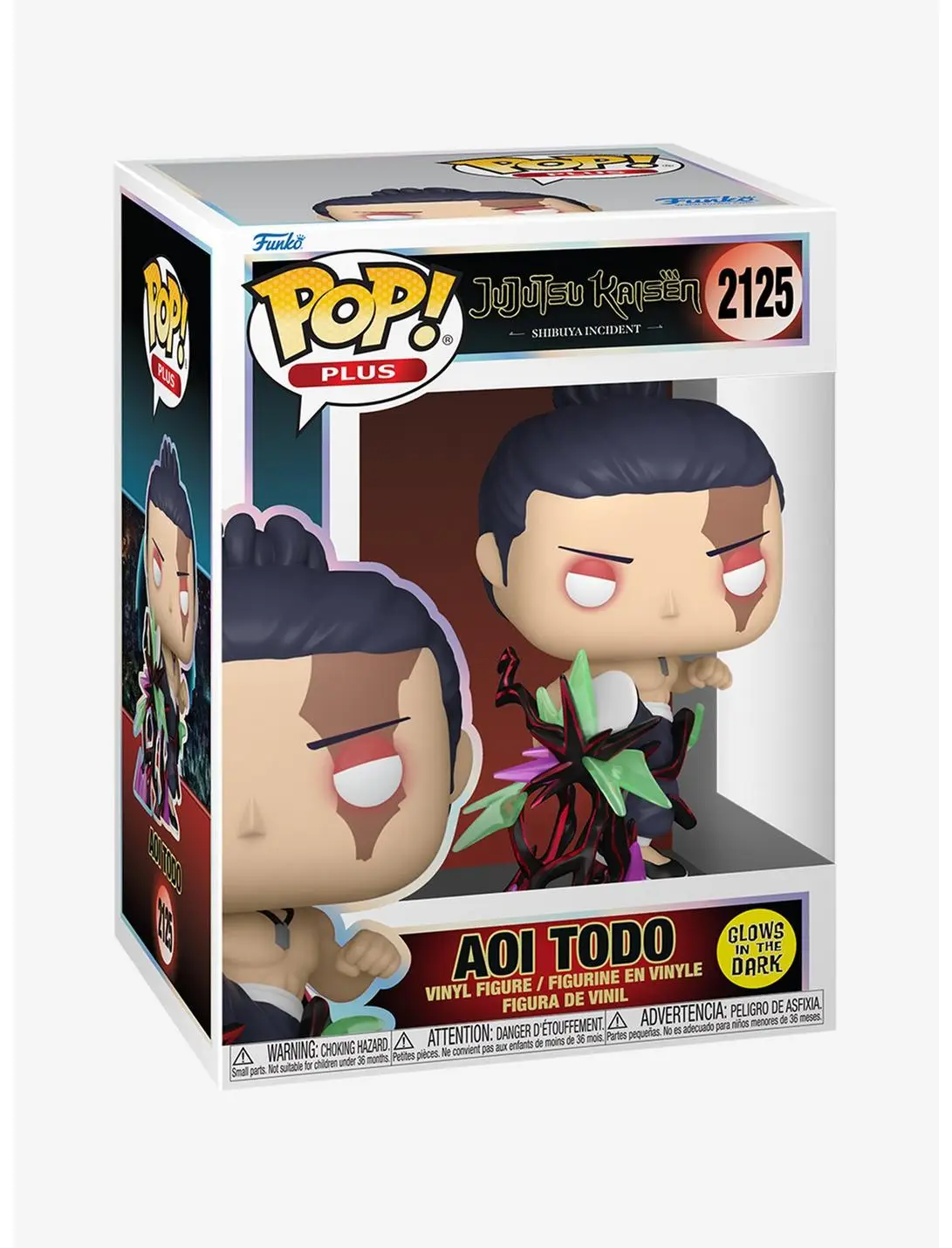 Funko Pop! Plus Jujutsu Kaisen Aoi Todo Glow-in-the-Dark Vinyl Figure