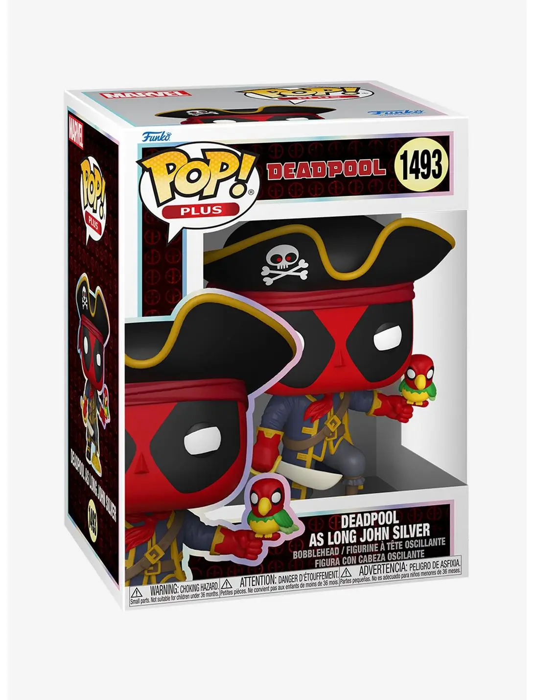 Funko Pop! Plus Marvel Deadpool as Long John Silver Vinyl Figure