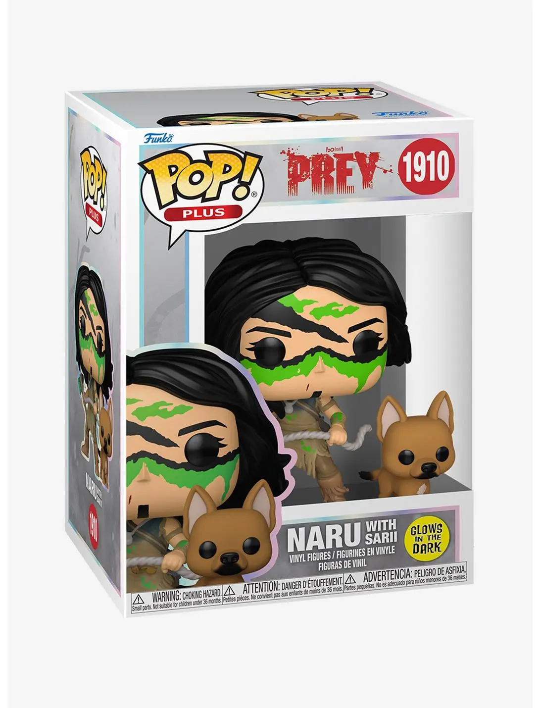 Funko Pop! Plus Prey Naru With Sarii Glow-in-the-Dark Vinyl Figure