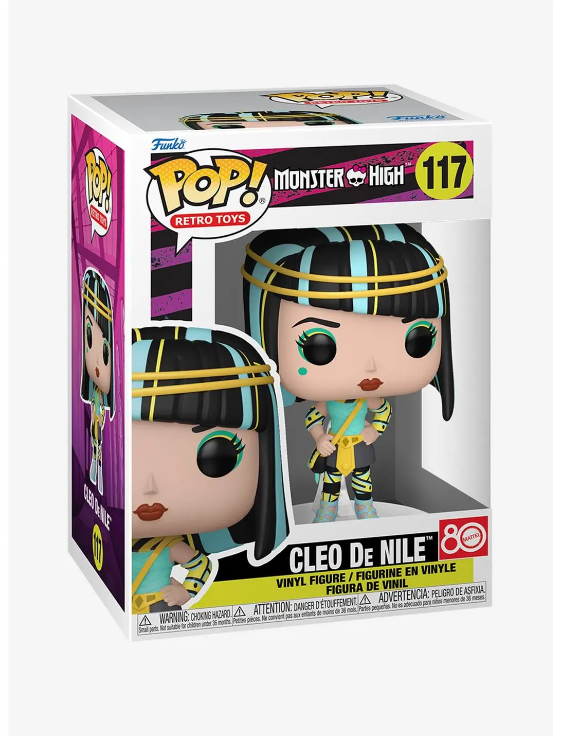 Funko Pop! Retro Toys Monster High Cleo De Nile Vinyl Figure