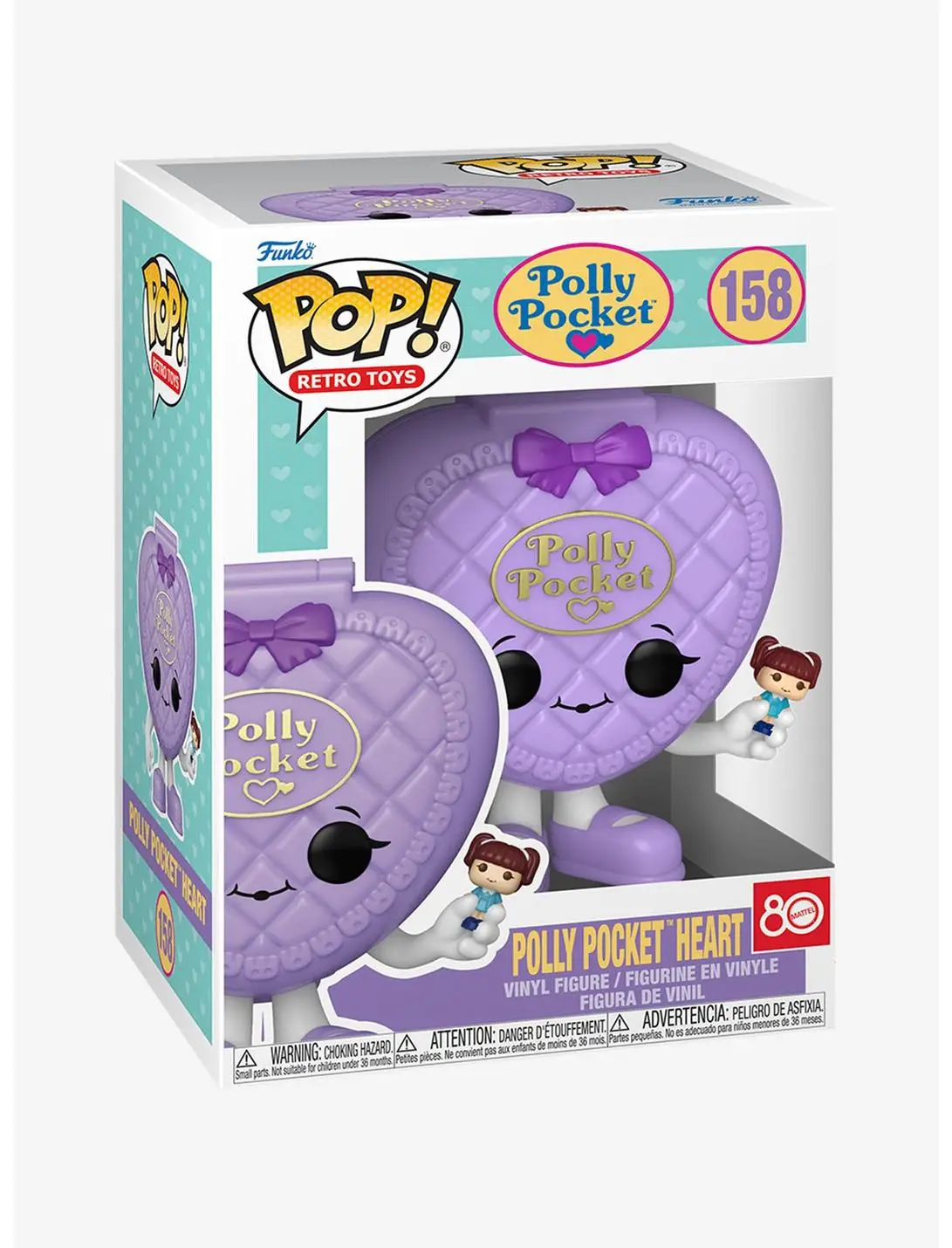 Funko Pop! Retro Toys Polly Pocket Heart Vinyl Figure