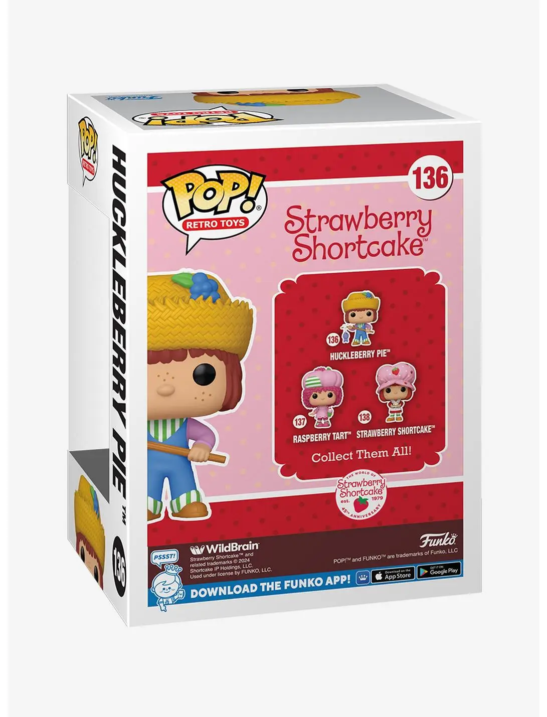 Funko Pop! Retro Toys Strawberry Shortcake Huckleberry Pie Vinyl Figure