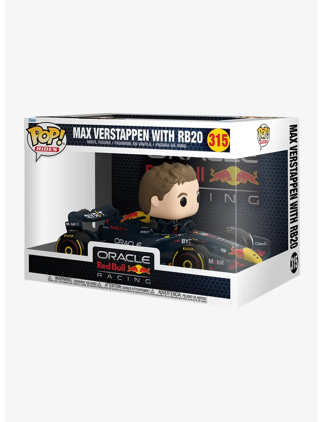 Funko Pop! Rides Oracle Red Bull Racing Max Verstappen With RB20 Vinyl Figure