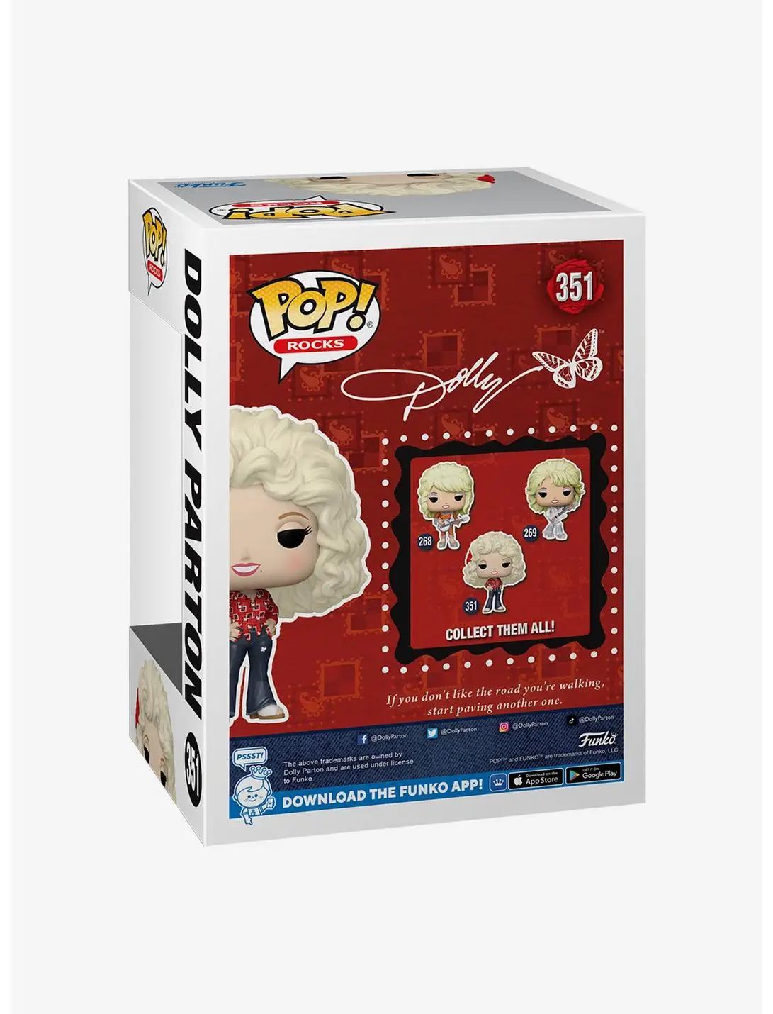 Funko Pop! Rocks Dolly Parton Vinyl Figure