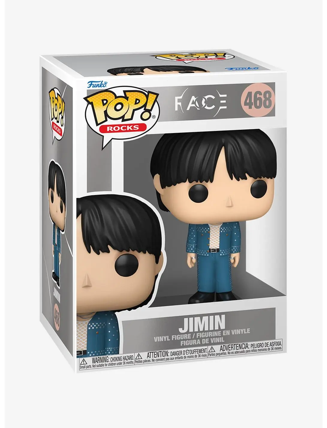 Funko Pop! Rocks Face Jimin Vinyl Figure