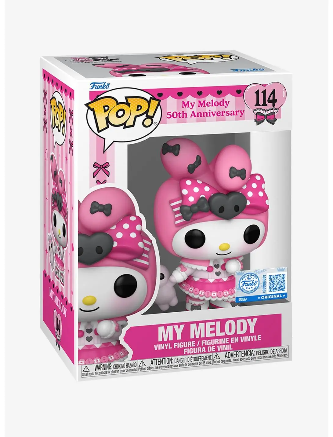 Funko Pop! Sanrio My Melody 50th Anniversary Vinyl Figure