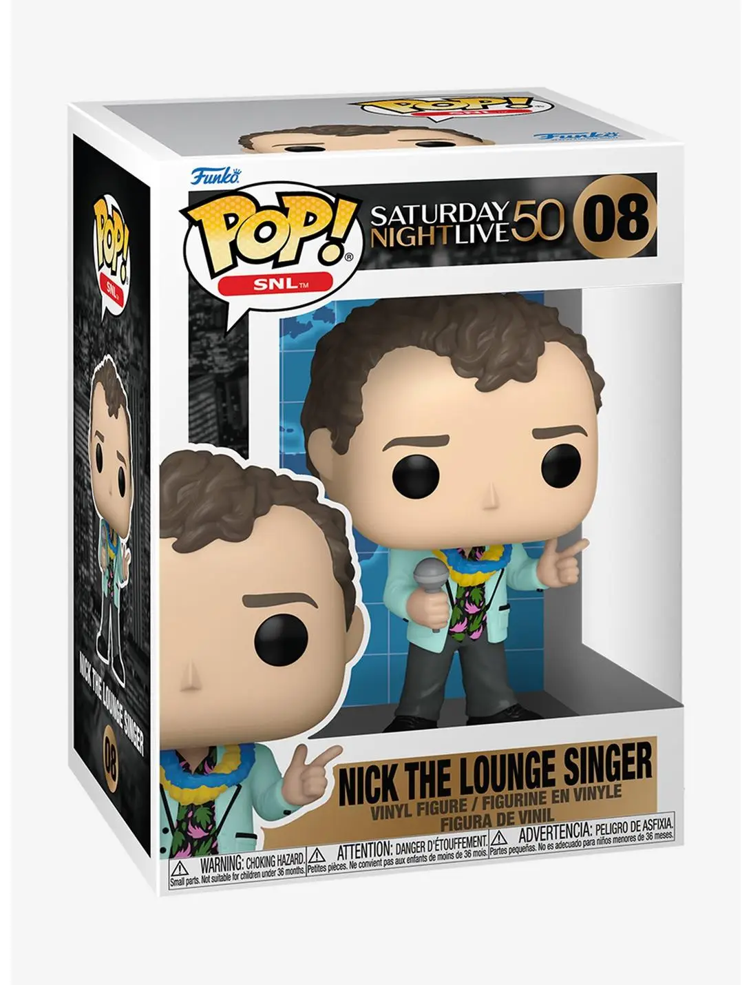 Funko Pop! SNL Saturday Night Live 50th Anniversary Nick The Lounge Singer Vinyl Figure