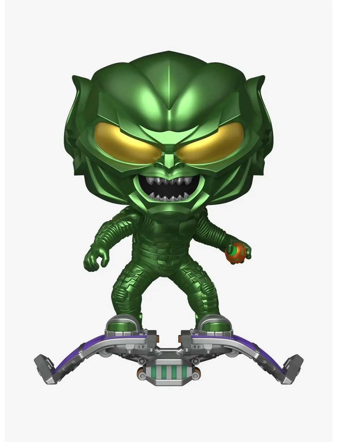 Funko Pop! Spider-Man: No Way Home Green Goblin (Metallic) Vinyl Bobble-Head - BoxLunch Exclusive
