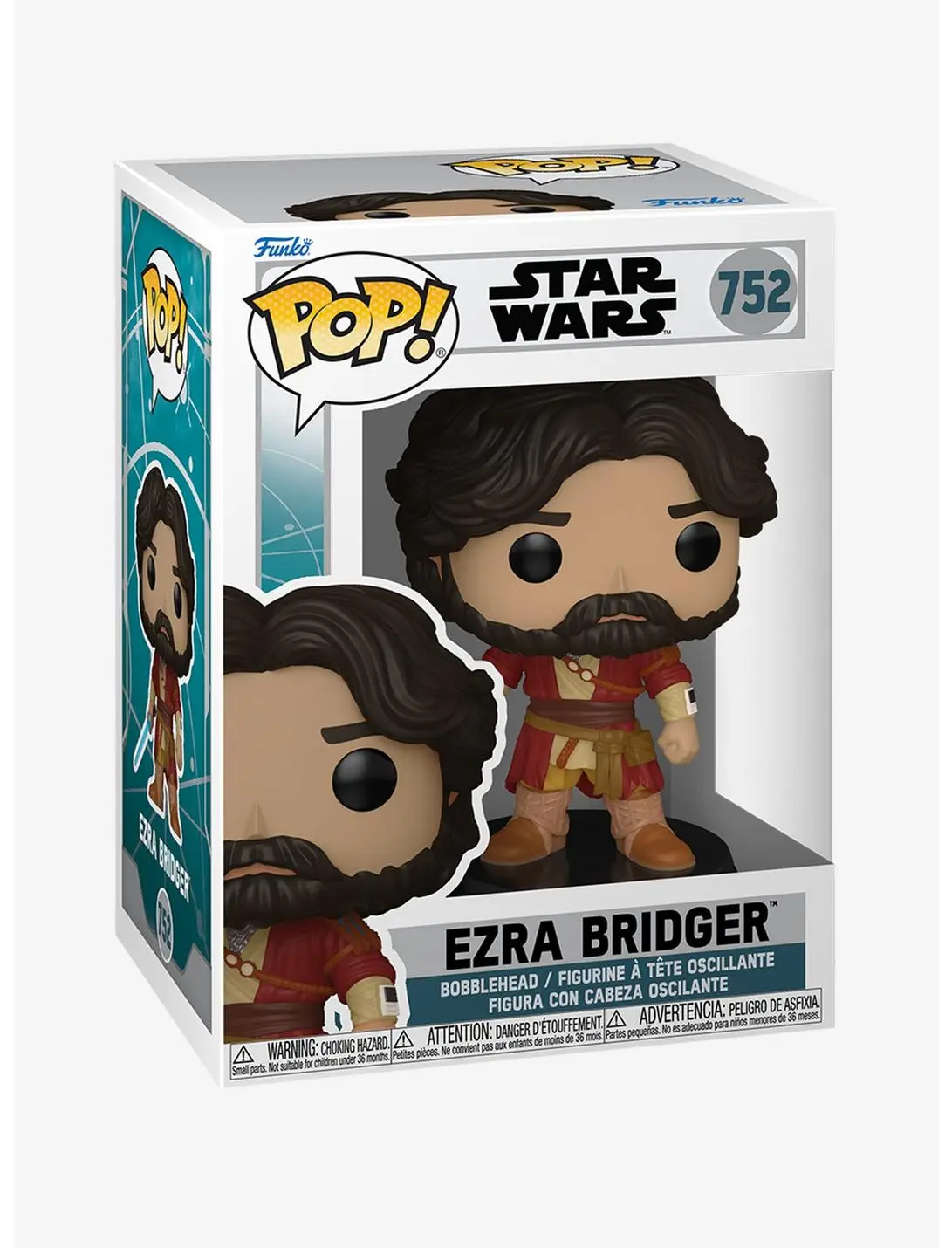 Funko Pop! Star Wars Ahsoka Ezra Bridger Vinyl Bobblehead