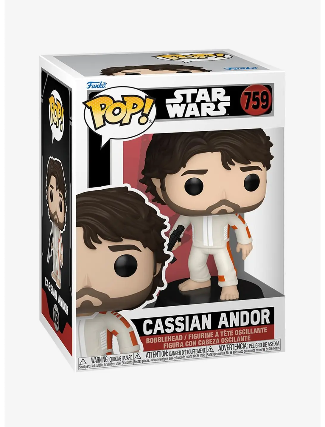 Funko Pop! Star Wars Cassian Andor Vinyl Bobblehead